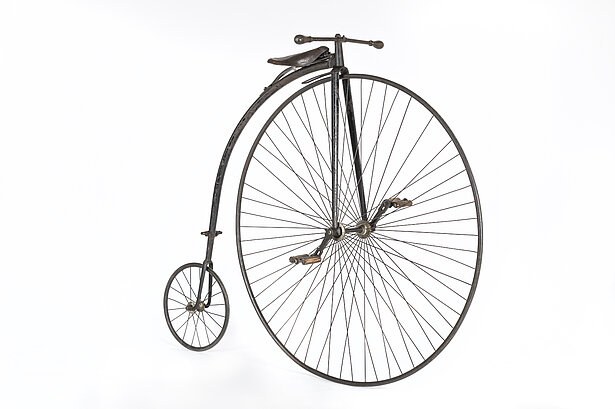 Hochrad der Velocipedfabrik Goldschmidt & Pirzer (Expresswerke)