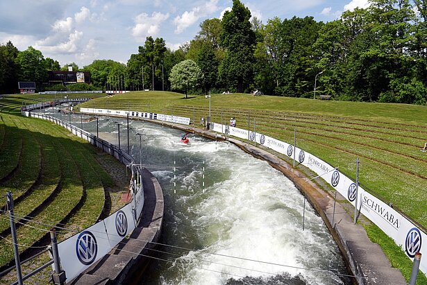 Kanustrecke Eiskanal Augsburg