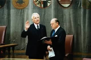 Vereidigung des Ministerpräsidenten Edmund Stoiber