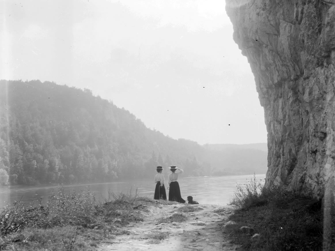 Donaudurchbruch um 1900
