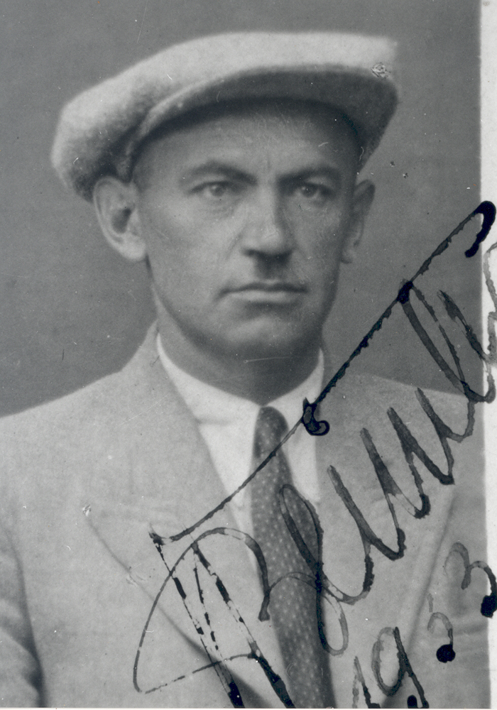 Passfoto von Hans Beimler, Moskau, Juli 1933